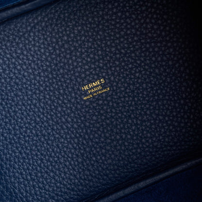 Hermes Picotin 18 Bleu Navy GHW B Stamp - photo 9