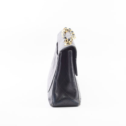 Chanel Vintage Maxi Single Flap Black - photo 2