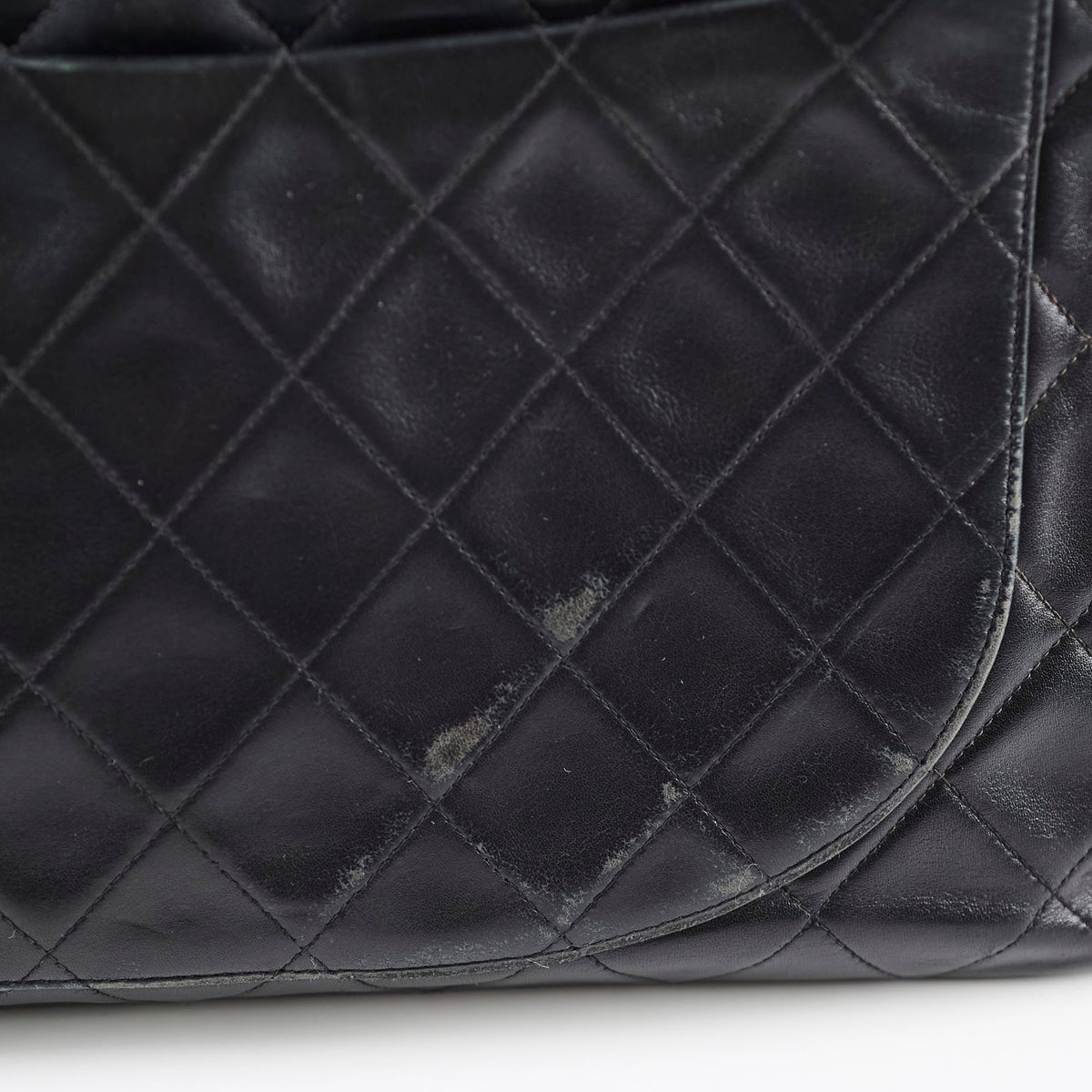 Chanel Vintage Maxi Single Flap Black - photo 4