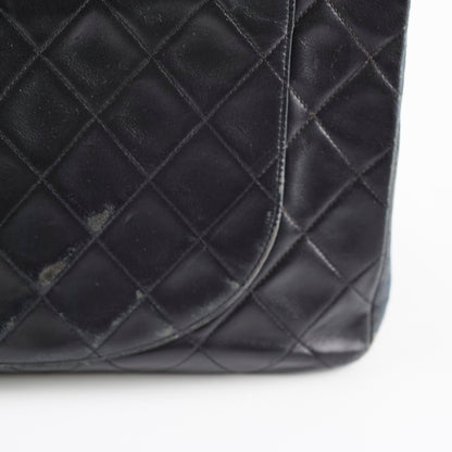 Chanel Vintage Maxi Single Flap Black - photo 7