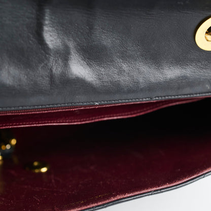 Chanel Vintage Maxi Single Flap Black - photo 20