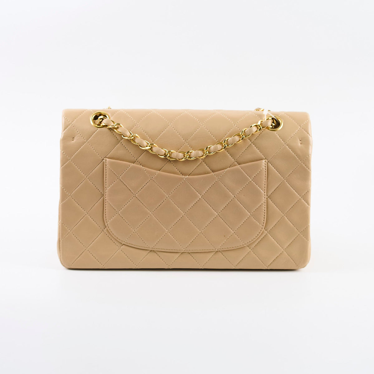 Chanel Medium/Large Double Classic Flap Beige - photo 3