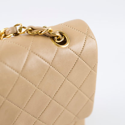 Chanel Medium/Large Double Classic Flap Beige - photo 6