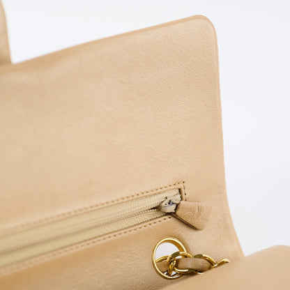 Chanel Medium/Large Double Classic Flap Beige - photo 7