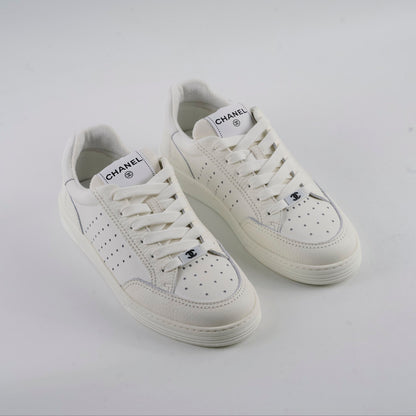 Chanel Interlocking CC Logo Trainer Women Size 38 - photo 1
