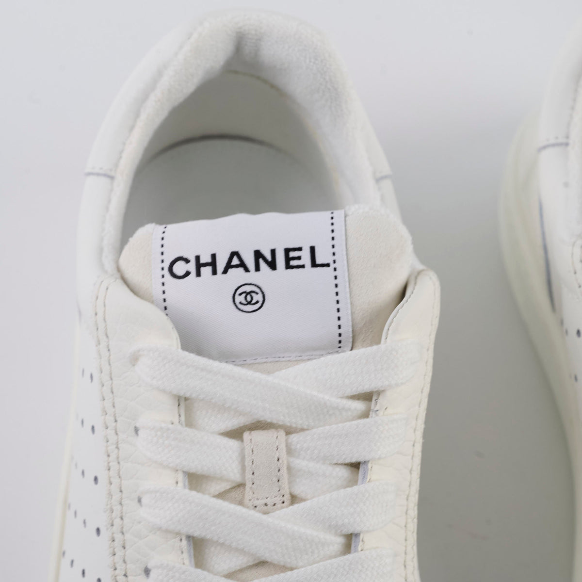 Chanel Interlocking CC Logo Trainer Women Size 38 - photo 6