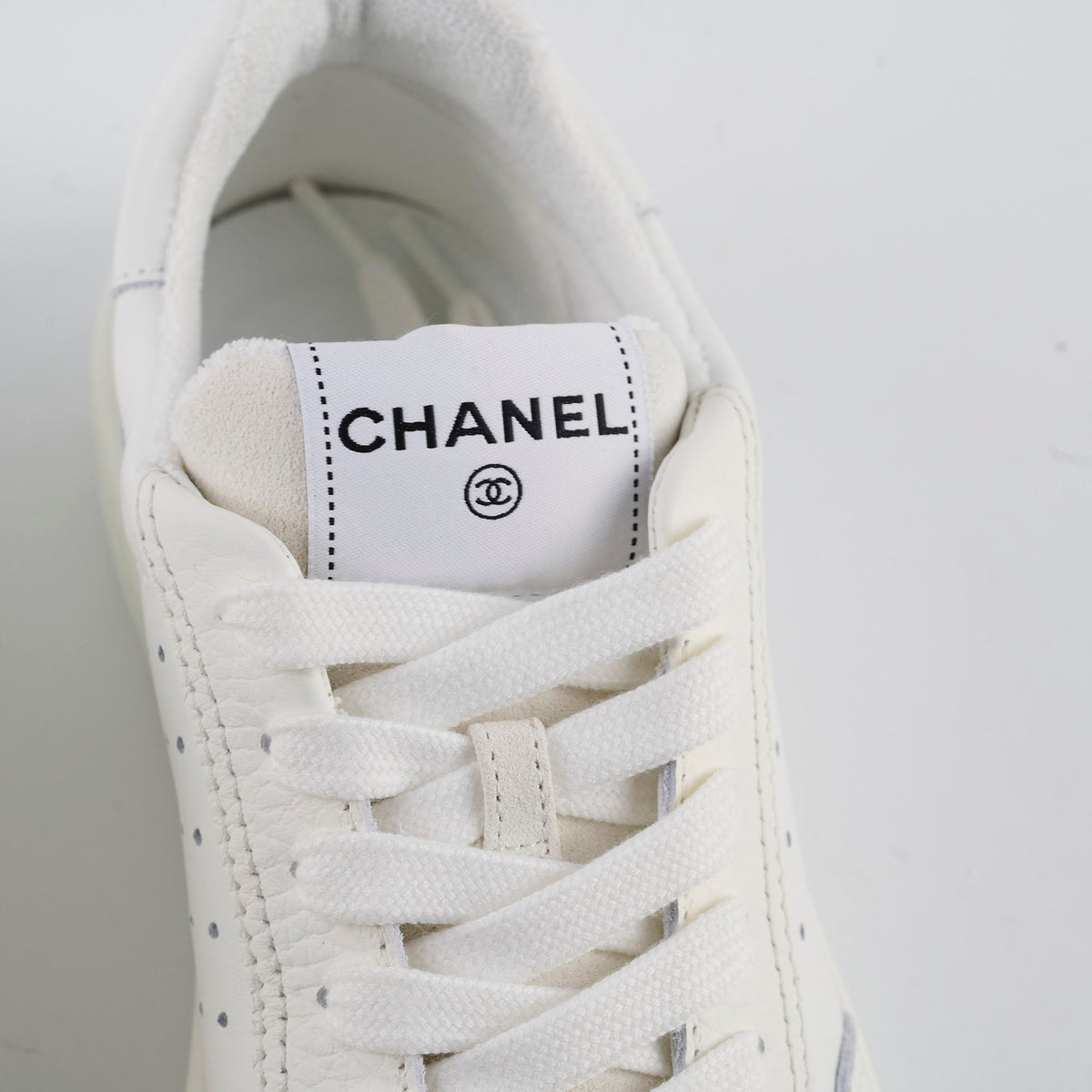 Chanel Interlocking CC Logo Trainer Women Size 38 - photo 7