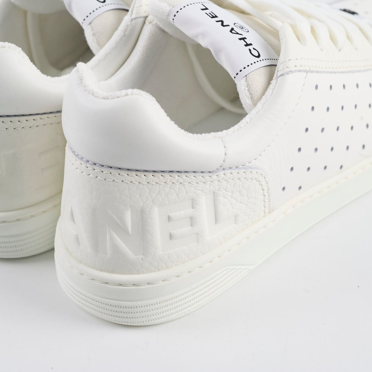 Chanel Interlocking CC Logo Trainer Women Size 38 - photo 8