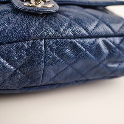 Chanel Caviar Easy Flap Blue Series 16 - photo 10
