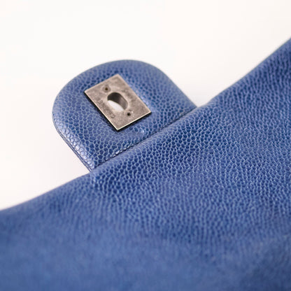 Chanel Caviar Easy Flap Blue Series 16 - photo 5