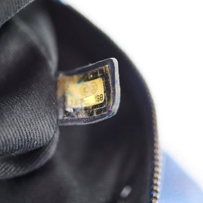 Chanel Caviar Easy Flap Blue Series 16 - photo 8