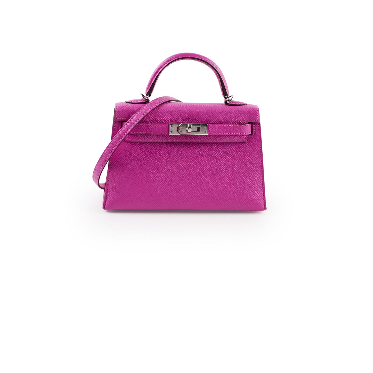 Hermes Mini Kelly Epsom Magnolia PHW 2018 - photo 1