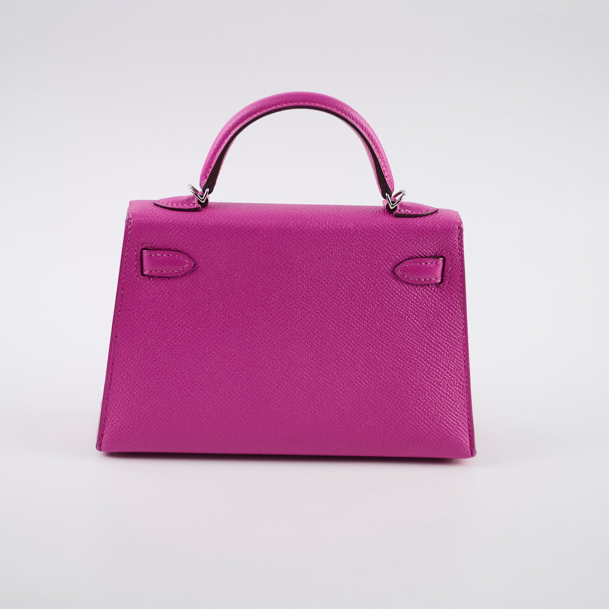 Hermes Mini Kelly Epsom Magnolia PHW 2018 - photo 3