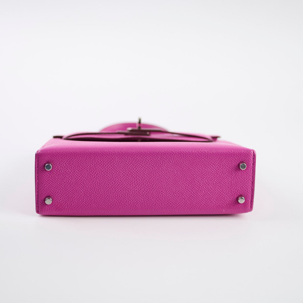 Hermes Mini Kelly Epsom Magnolia PHW 2018 - photo 4