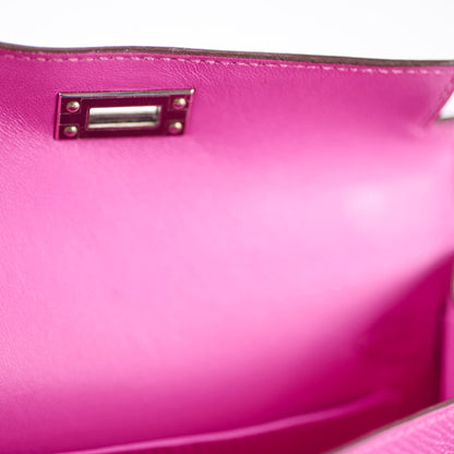 Hermes Mini Kelly Epsom Magnolia PHW 2018 - photo 6