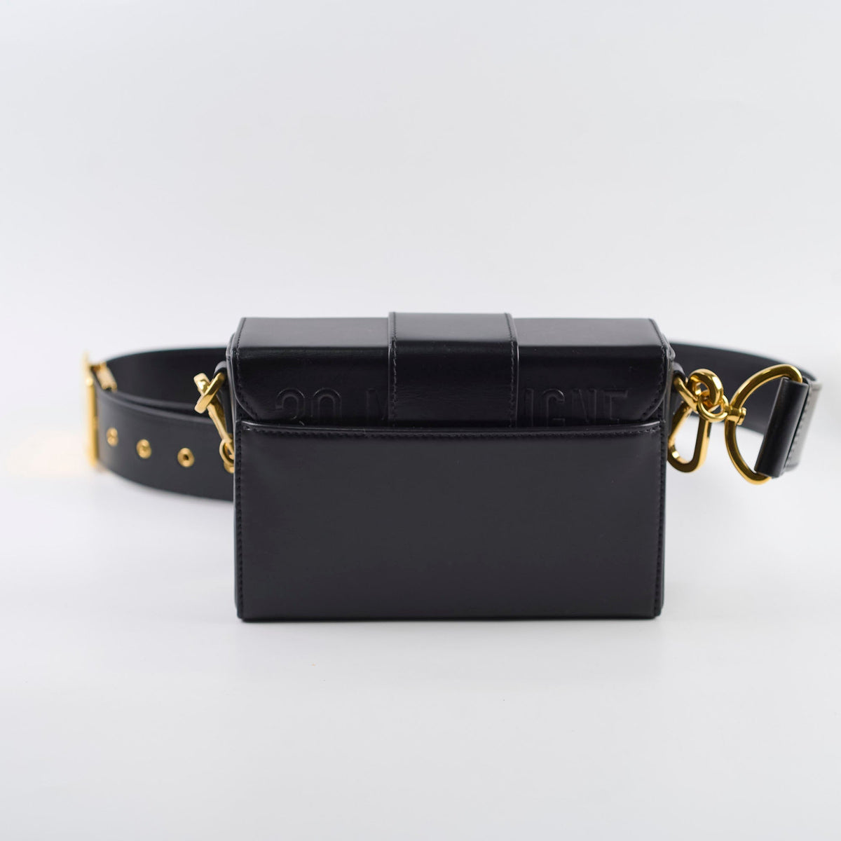 Dior 30 Montaigne Box Bag Black - photo 2