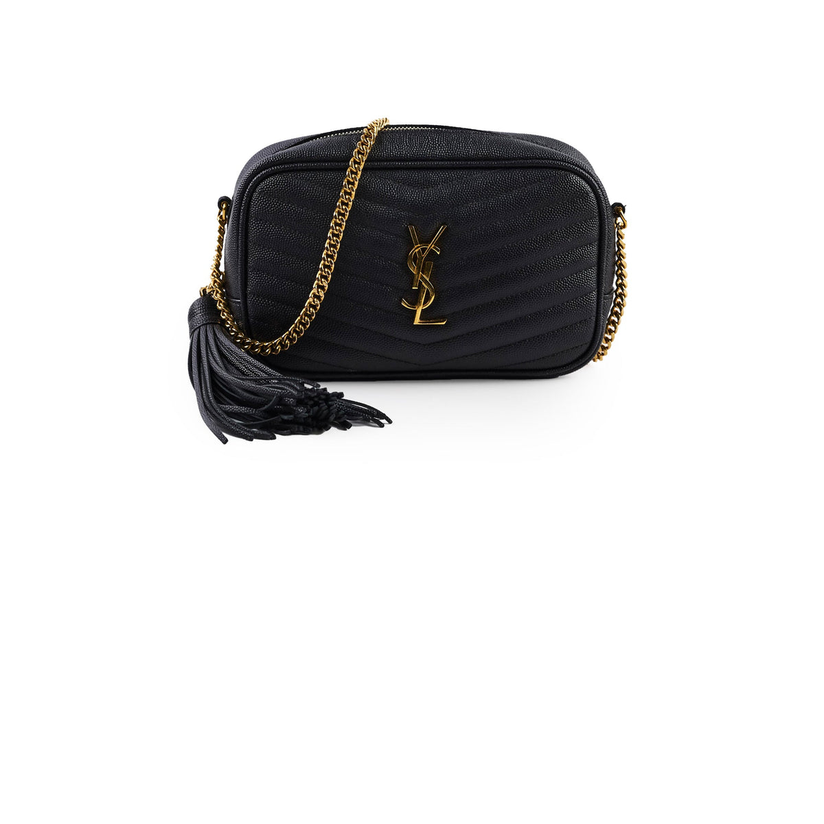 Saint Laurent Lou Mini Camera Bag Black - photo 1