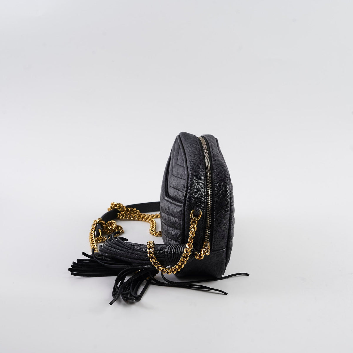 Saint Laurent Lou Mini Camera Bag Black - photo 2