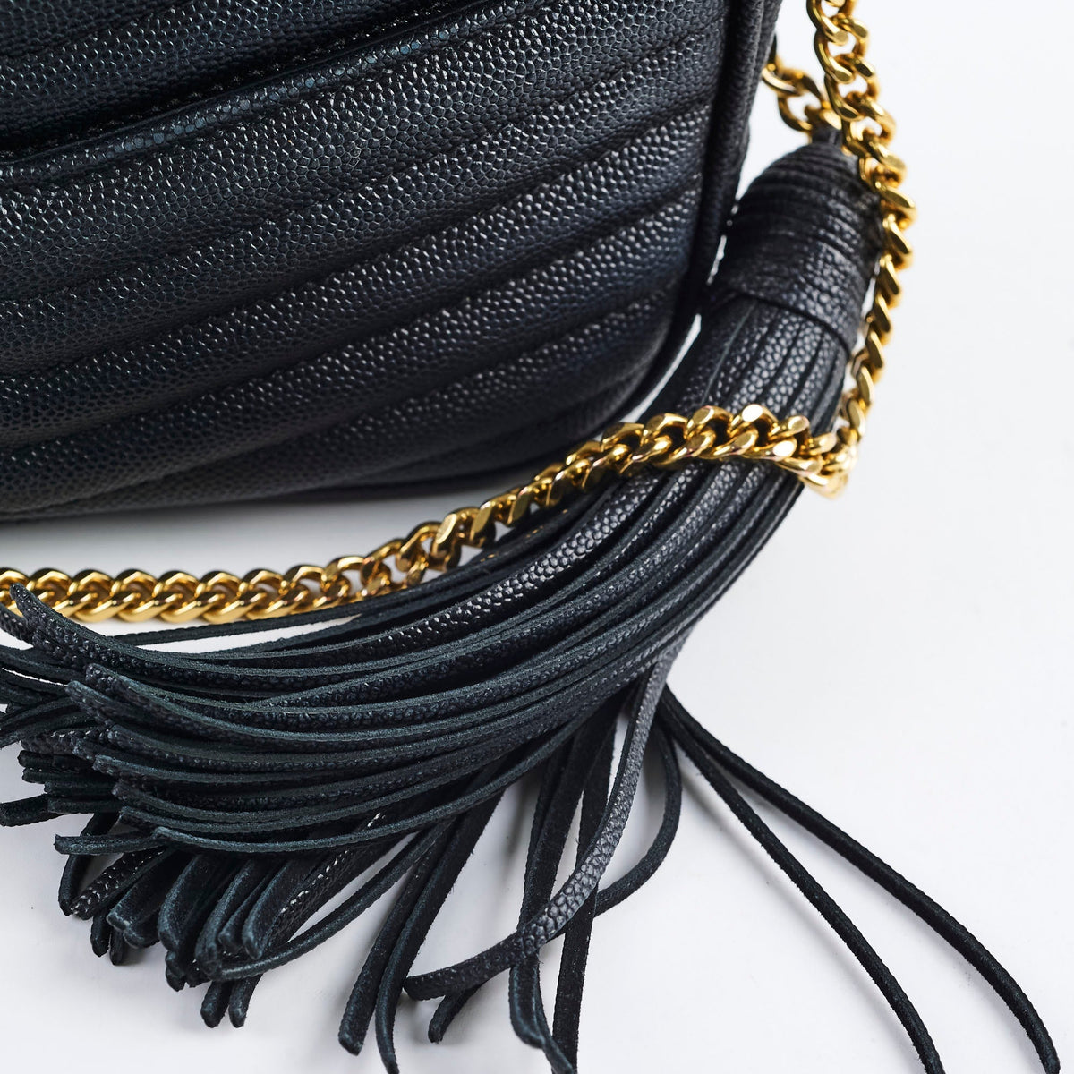 Saint Laurent Lou Mini Camera Bag Black - photo 5