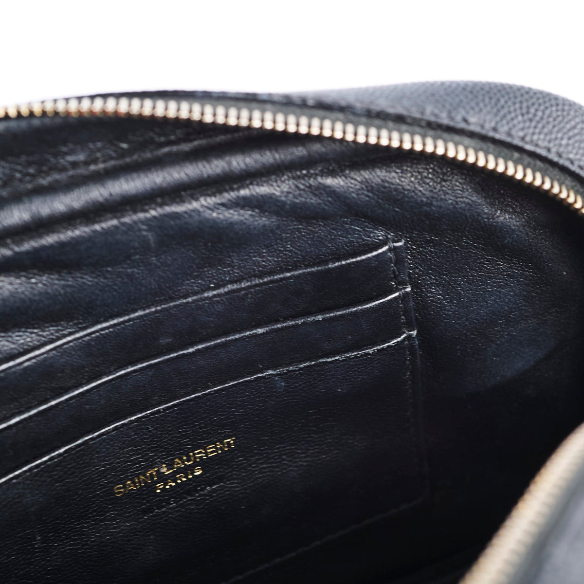 Saint Laurent Lou Mini Camera Bag Black - photo 8