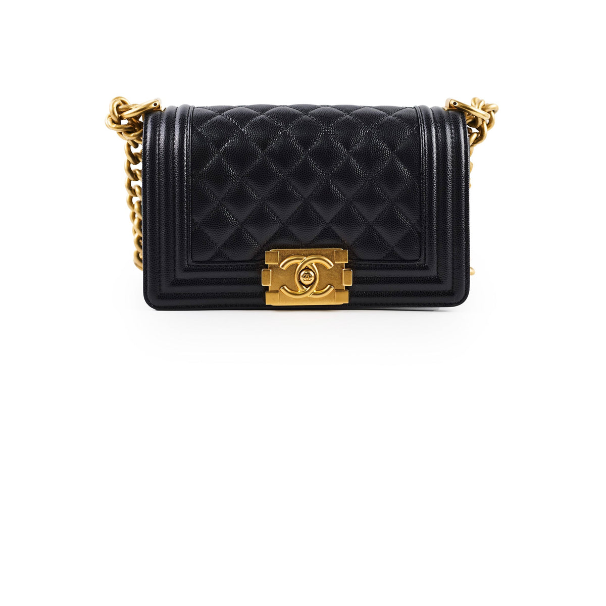 Chanel Small Boy Black Microchip - photo 1