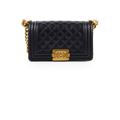 Chanel Small Boy Black Microchip - photo 1