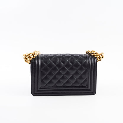 Chanel Small Boy Black Microchip - photo 2