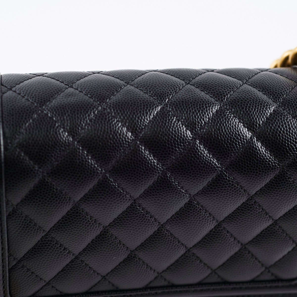 Chanel Small Boy Black Microchip - photo 6