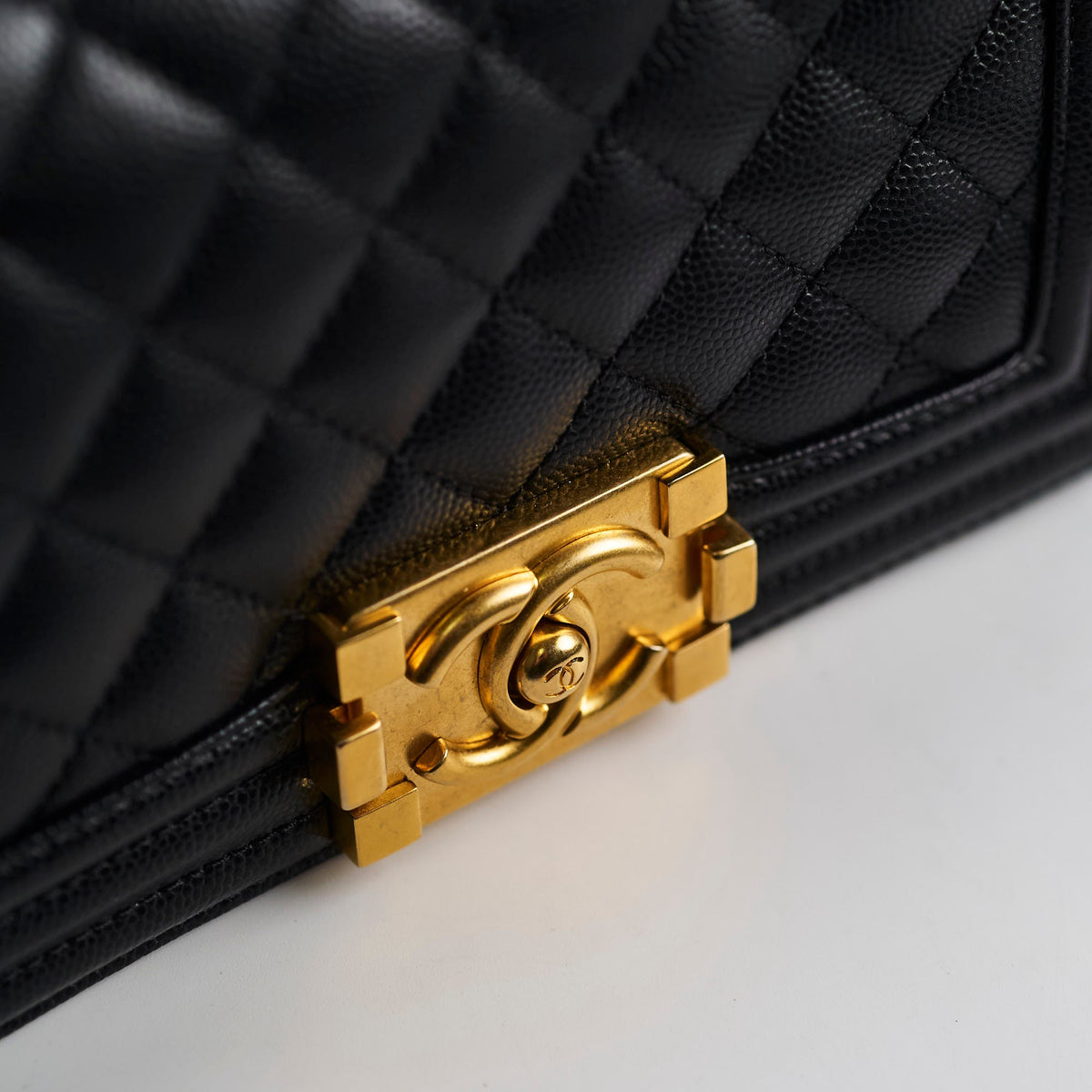 Chanel Small Boy Black Microchip - photo 13
