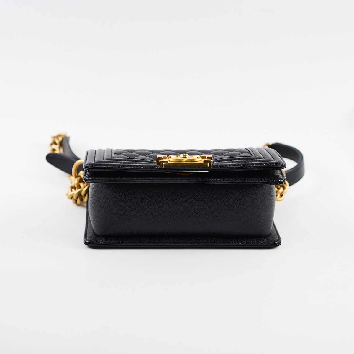 Chanel Small Boy Black Microchip - photo 4
