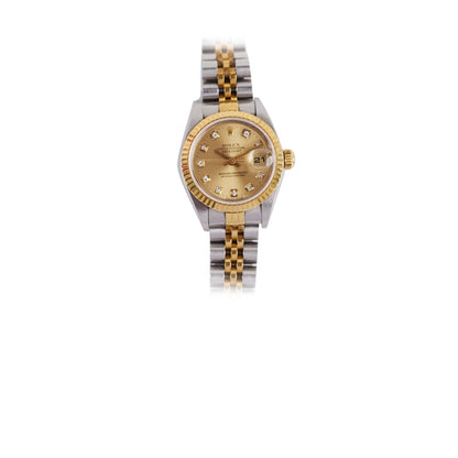 Rolex Datejust 26mm Two Toned with Diamond Dial Watch - photo 1