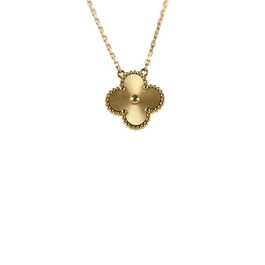 Van Cleef & Arpels Vintage Alhambra Guilloche Necklace 2023 - photo 1