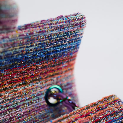 Chanel Mini Rectangular Tweed Multicolor/Purple - photo 11