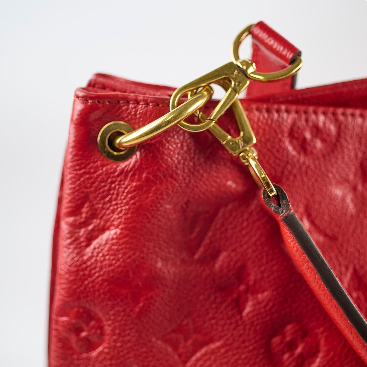 Louis Vuitton Metis Hobo Empreinte Leather Red - photo 5