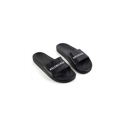 Balenciga Classis Logo Leather Slide Size 44 - photo 1