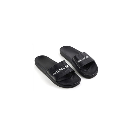 Balenciga Classis Logo Leather Slide Size 44 - photo 1