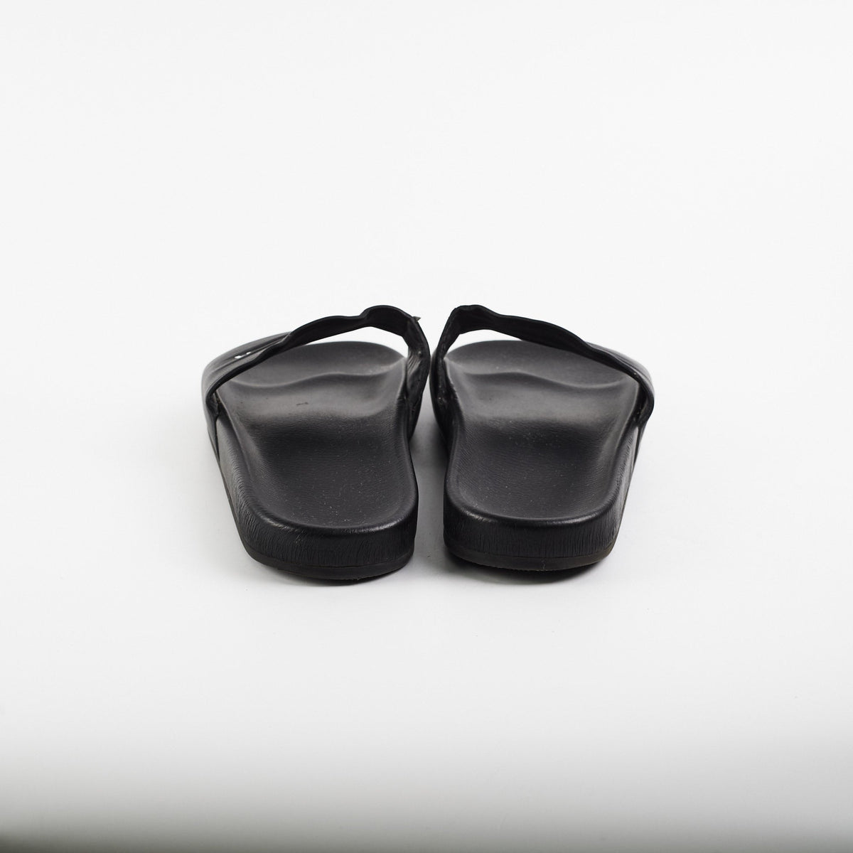 Balenciga Classis Logo Leather Slide Size 44 - photo 4