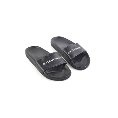 Balenciga Classis Logo Leather Slide Size 38 - photo 1