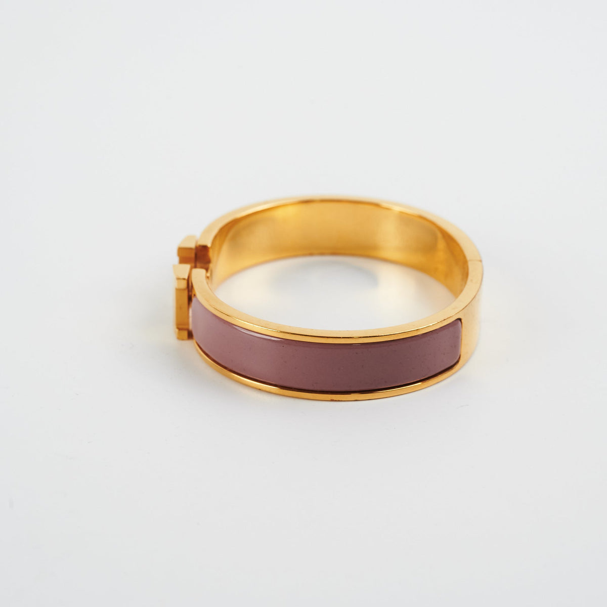 Hermes H Clic Bracelet Size PM Rose - photo 2