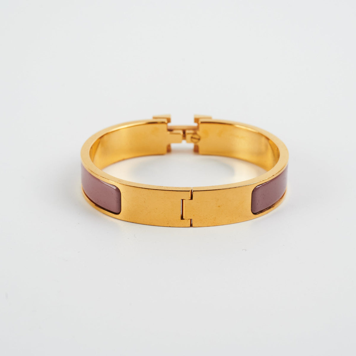 Hermes H Clic Bracelet Size PM Rose - photo 3