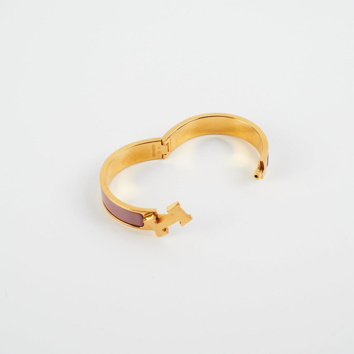 Hermes H Clic Bracelet Size PM Rose - photo 5