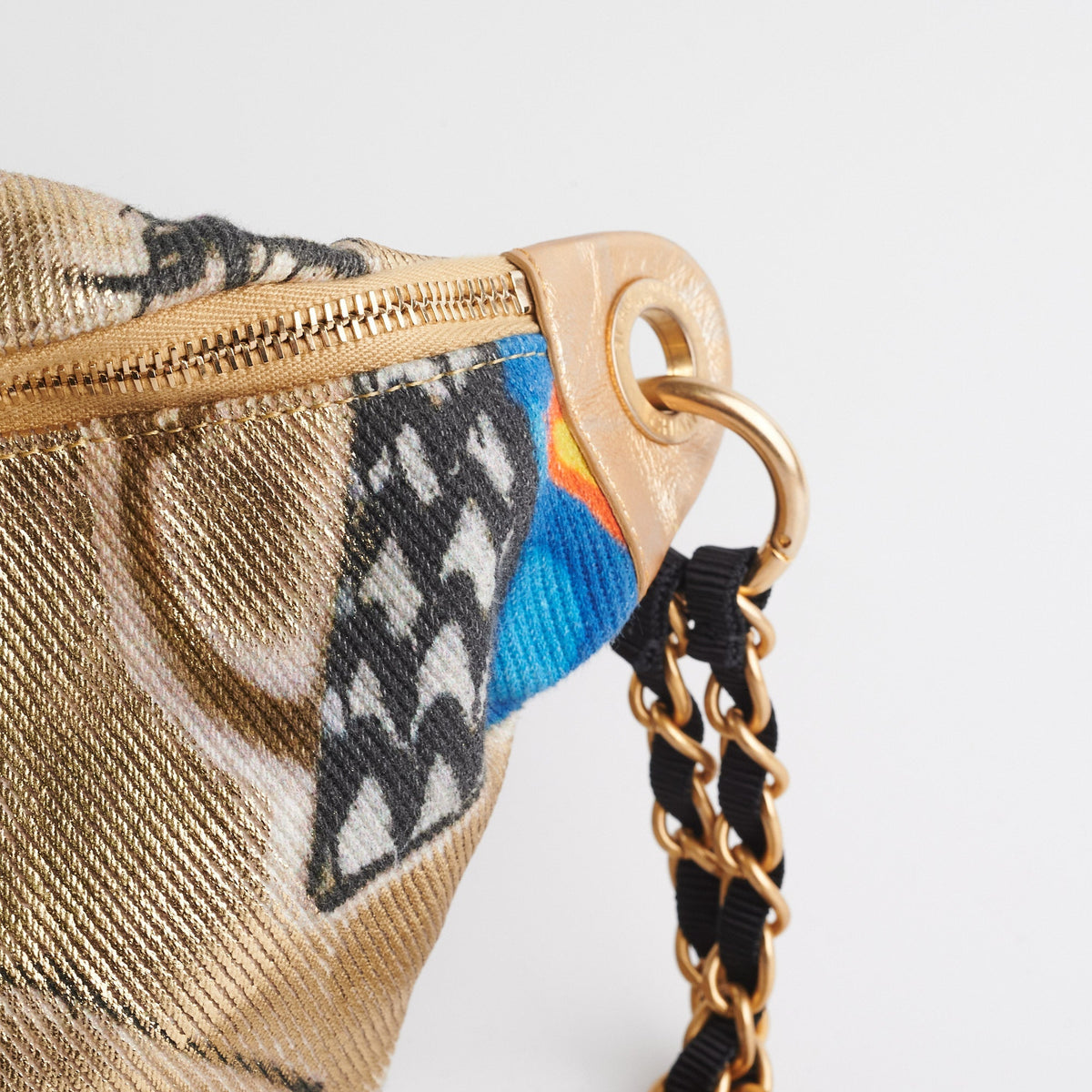 Chanel Graffiti Printed Canvas Street Belt Bag - photo 17