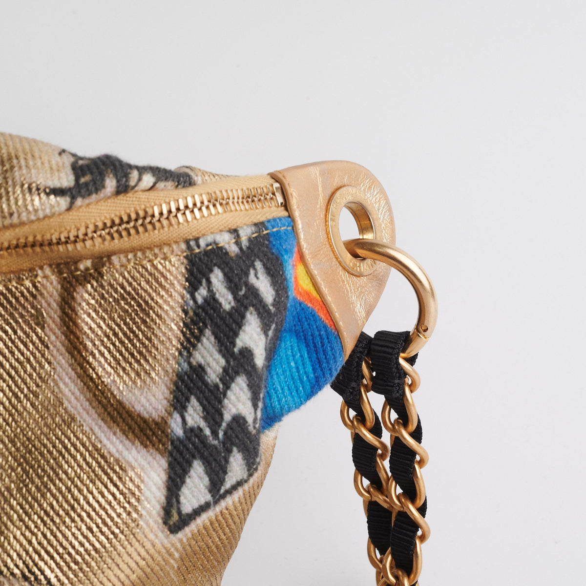 Chanel Graffiti Printed Canvas Street Belt Bag - photo 16