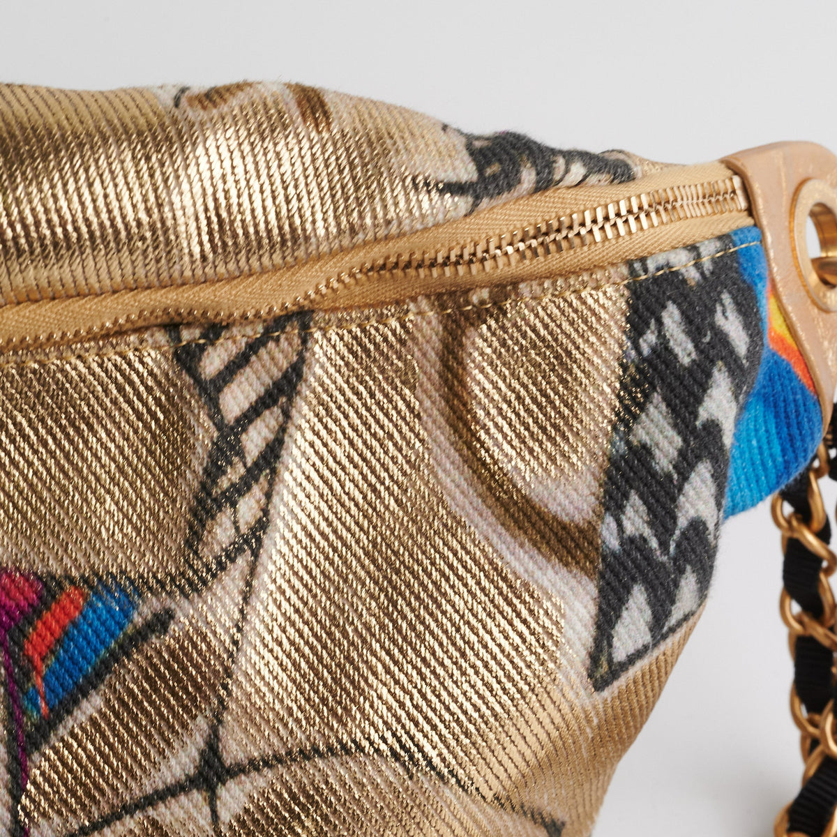 Chanel Graffiti Printed Canvas Street Belt Bag - photo 15