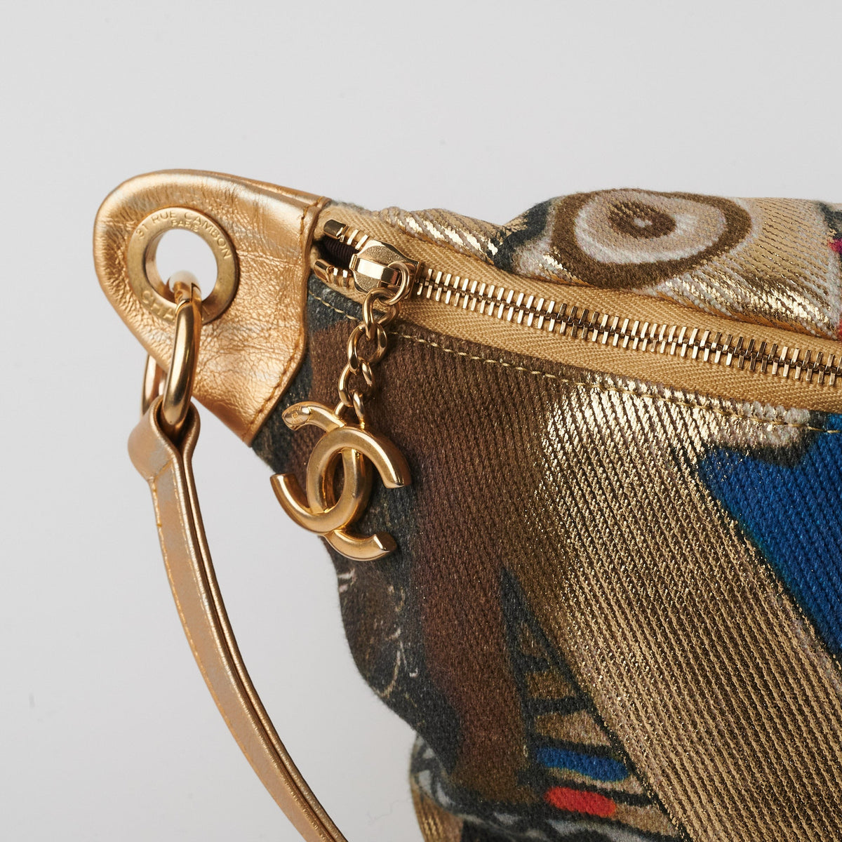 Chanel Graffiti Printed Canvas Street Belt Bag - photo 13