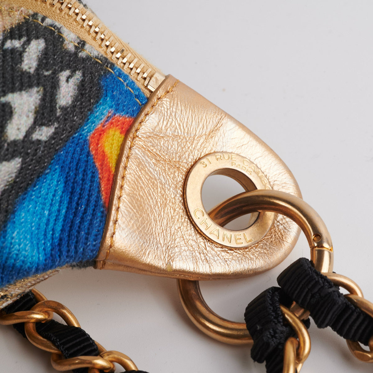 Chanel Graffiti Printed Canvas Street Belt Bag - photo 8