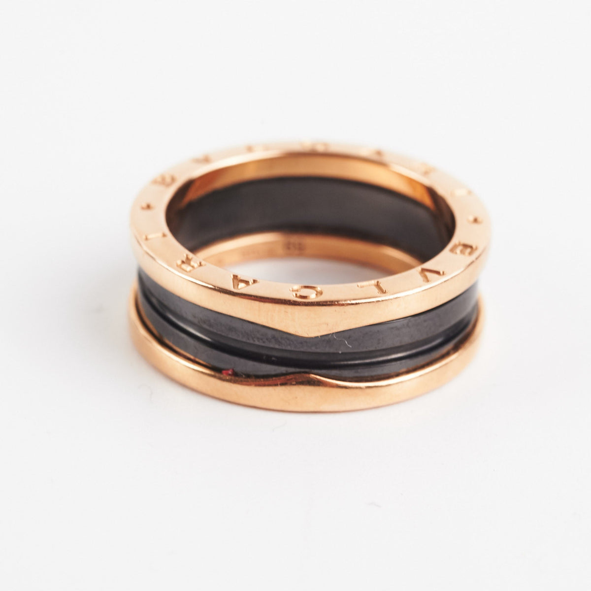 Bvlgari B.Zero Ring Black/Rose Gold (Size 59) - photo 6