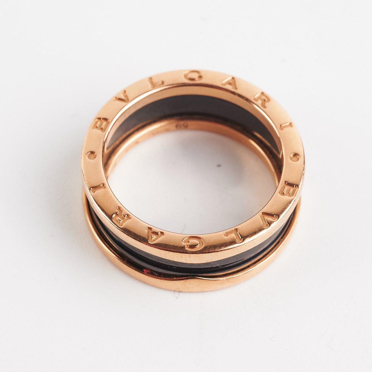 Bvlgari B.Zero Ring Black/Rose Gold (Size 59) - photo 5