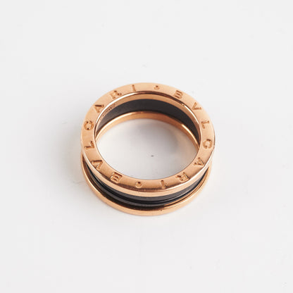 Bvlgari B.Zero Ring Black/Rose Gold (Size 59) - photo 4