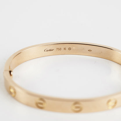 Cartier Love Bangle 16 Pink Gold - photo 2